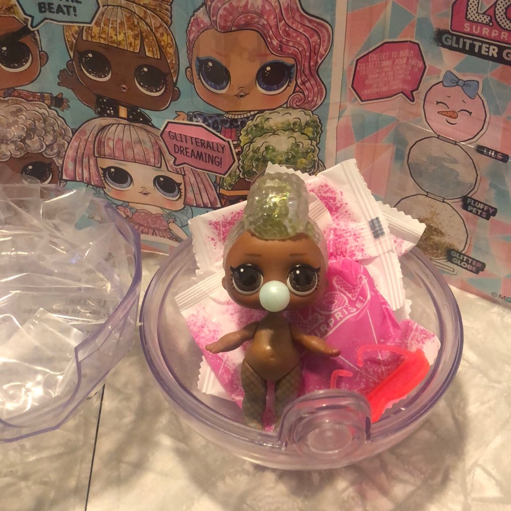 LOL Bold B.B. Glitter Globe-NEW!